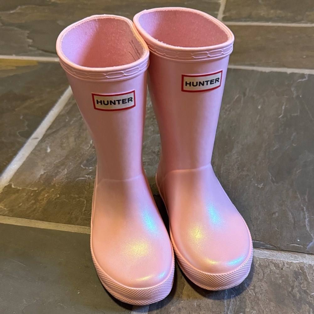 Hunter Blush Waterproof Boots